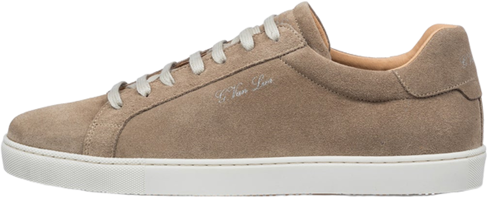 Finn de riktige skolissene for Vanlier Zand beige suède Napoli sneaker hos Senkels