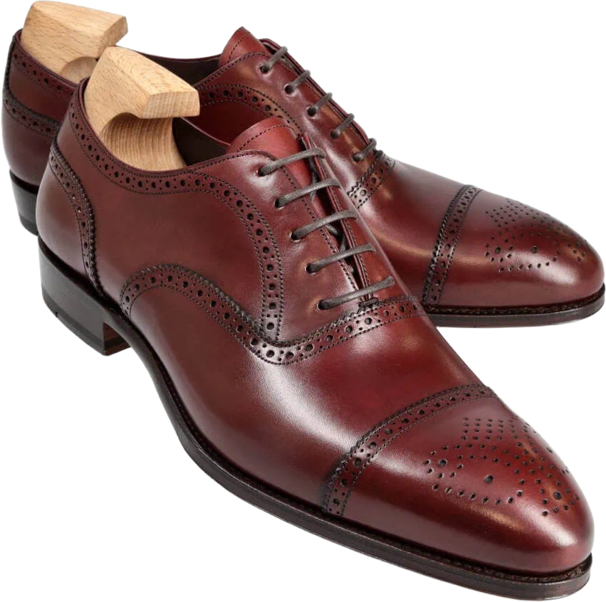 Carmina Semi Brogue Oxfords 80251 Inca