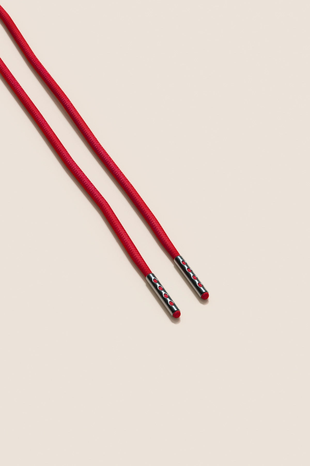 Senkels Testarossa 2.5mm Runde voksede skolisser med Svart nikkel-dupper