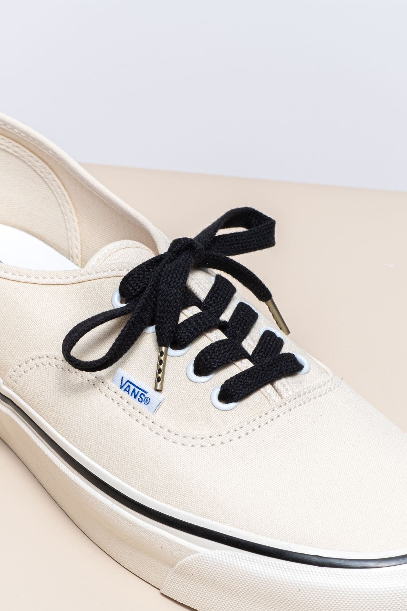 Svart - 6mm Sneaker-lisser