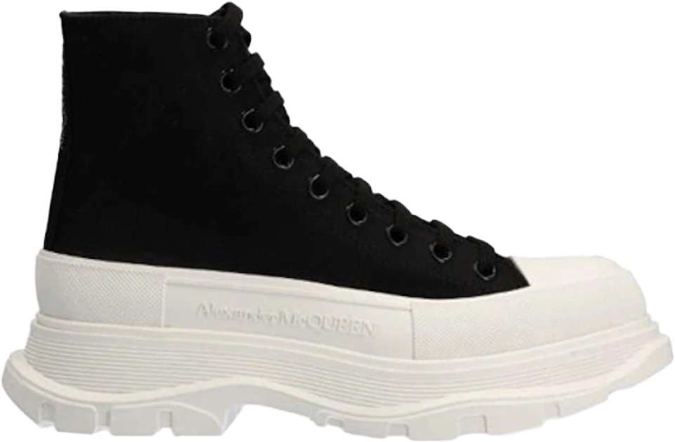 Alexander McQueen Tread Slick Lace Up Støvel